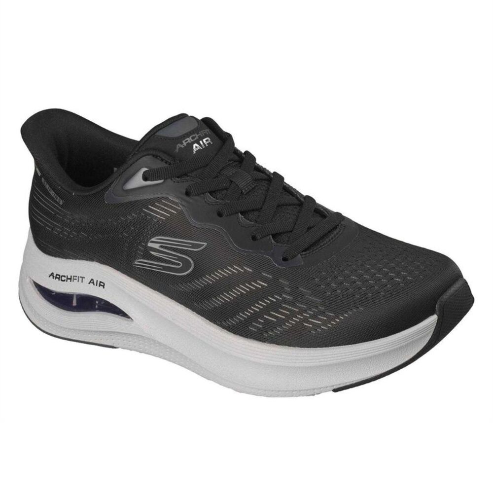 Skechers Mens Slip-In Sneakers / Navy/Lime